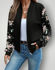 Baseballjacke Damen im Lässigen Stil 1