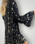 Geometrische Midi-Kleid mit Stil 2