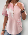 Weiße Bluse Damen mit Elegantem Schnitt 1