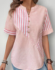 Weiße Bluse Damen mit Elegantem Schnitt 2