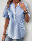 Weiße Bluse Damen mit Elegantem Schnitt 5