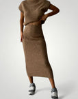 Ärmelloses Stricktop Damen im Modischen Look - Nordic Boutique & Co.