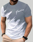 Bequemes Herren T-Shirt mit Rundhalsausschnitt - Nordic Boutique & Co.