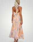Blossom Midi Kleid mit Anmutiger Bewegung - Nordic Boutique & Co.