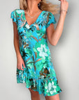 Blumenkleid für elegante Anlässe - Nordic Boutique & Co.