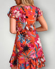 Blumenkleid für elegante Anlässe - Nordic Boutique & Co.