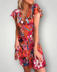Blumenkleid für elegante Anlässe - Nordic Boutique & Co.