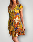 Blumenkleid für elegante Anlässe - Nordic Boutique & Co.