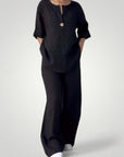 Damen Anzughose mit Modischem Farbpolster - Nordic Boutique & Co.