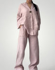 Damen Anzughose mit Modischem Farbpolster - Nordic Boutique & Co.