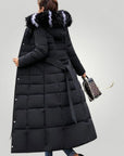 Damen Parka Winter mit Großem Pelzkragen - Nordic Boutique & Co.