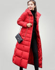 Damen Parka Winter mit Großem Pelzkragen - Nordic Boutique & Co.