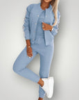 Damen - Set für stilvolle Auftritte mit eleganter Silhouette - Nordic Boutique & Co.