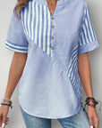 Damenbluse mit elegantem Schnitt - Nordic Boutique & Co.