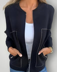 Damenjacke mit Reißverschluss für Stilbewusste - Nordic Boutique & Co.