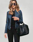 Damenjacke Vintage mit Lässigem Stil - Nordic Boutique & Co.