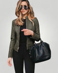 Damenjacke Vintage mit Lässigem Stil - Nordic Boutique & Co.