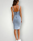 Denimkleid mit eleganter Silhouette - Nordic Boutique & Co.