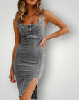 Denimkleid mit eleganter Silhouette - Nordic Boutique & Co.