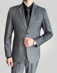 Eleganter Herrenanzug für Hochzeiten mit Bequemer Passform - Nordic Boutique & Co.