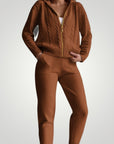 Eleganter Jacquard Pullover Cardigan mit Twist - Nordic Boutique & Co.