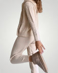 Eleganter Jacquard Pullover Cardigan mit Twist - Nordic Boutique & Co.