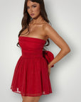 Elegantes kurzes Minikleid mit funkelndem Stil - Nordic Boutique & Co.