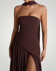 Elegantes Maxikleid mit Asymmetrischem Design - Nordic Boutique & Co.