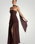 Elegantes Maxikleid mit Asymmetrischem Design - Nordic Boutique & Co.