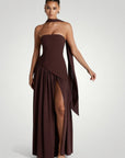 Elegantes Maxikleid mit Asymmetrischem Design - Nordic Boutique & Co.