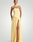Elegantes Maxikleid mit Asymmetrischem Design - Nordic Boutique & Co.