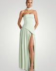 Elegantes Maxikleid mit Asymmetrischem Design - Nordic Boutique & Co.