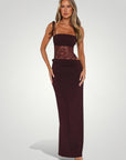 Elegantes Maxikleid Sommer mit Spitzen - Details - Nordic Boutique & Co.
