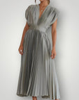 Elegantes Plisseekleid für besondere Anlässe - Nordic Boutique & Co.