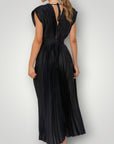 Elegantes Plisseekleid für besondere Anlässe - Nordic Boutique & Co.