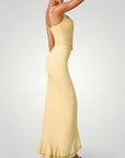 Elegantes Rüschendress mit Rückenausschnitt für Sommerpartys - Nordic Boutique & Co.