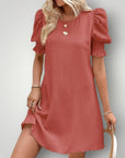 Elegantes Sommerkleid mit fließendem Schnitt - Nordic Boutique & Co.