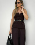 Festliches Damenoberteil mit eleganten Trägern - Nordic Boutique & Co.