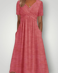 Festliches Maxikleid mit fließendem Schnitt - Nordic Boutique & Co.
