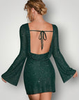 Glitzerndes Cocktailkleid für Hochzeiten mit Eleganz - Nordic Boutique & Co.