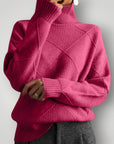 Halsetrekker Pullover mit Eleganz - Nordic Boutique & Co.