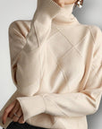 Halsetrekker Pullover mit Eleganz - Nordic Boutique & Co.