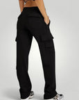 Hochtaillierte Cargohose Damen mit Bequemer Passform - Nordic Boutique & Co.