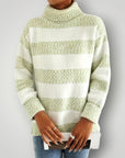 Hochtaillierter Pullover Damen mit Bequemer Passform - Nordic Boutique & Co.