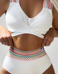 Hochtailliertes Bikini - Set mit Schmeichelhaftem Design - Nordic Boutique & Co.