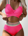 Hochtailliertes Bikini - Set mit Schmeichelhaftem Design - Nordic Boutique & Co.