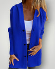 Kapuzenjacke Damen Lässig mit Bequemer Passform - Nordic Boutique & Co.