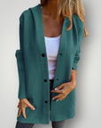 Kapuzenjacke Damen Lässig mit Bequemer Passform - Nordic Boutique & Co.