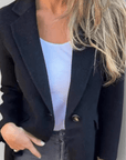Kurze Wolljacke Damen für Elegante Auftritte - Nordic Boutique & Co.