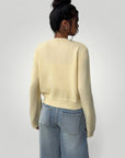 Langärmlige Strickjacke Damen im Schlichten Stil - Nordic Boutique & Co.